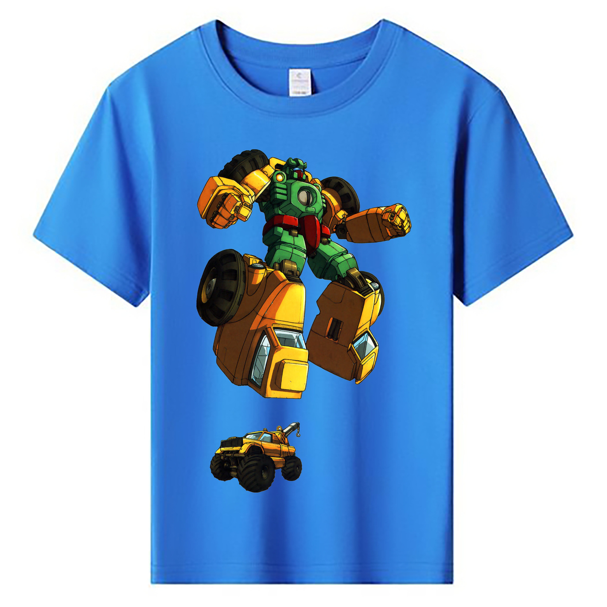 （画像用）  綿100％キッズTシャツ（フロントプリント）